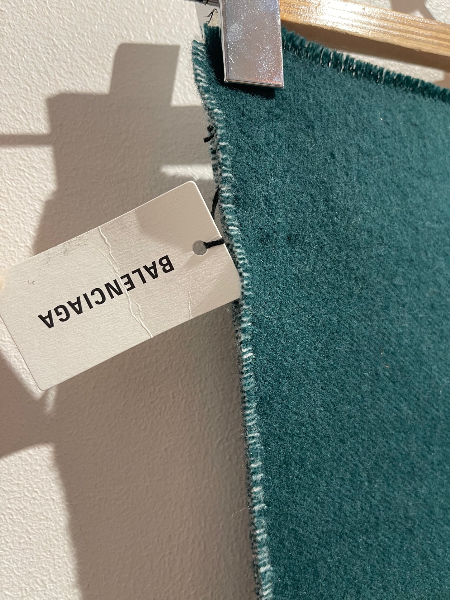 Echarpe Balenciaga verte