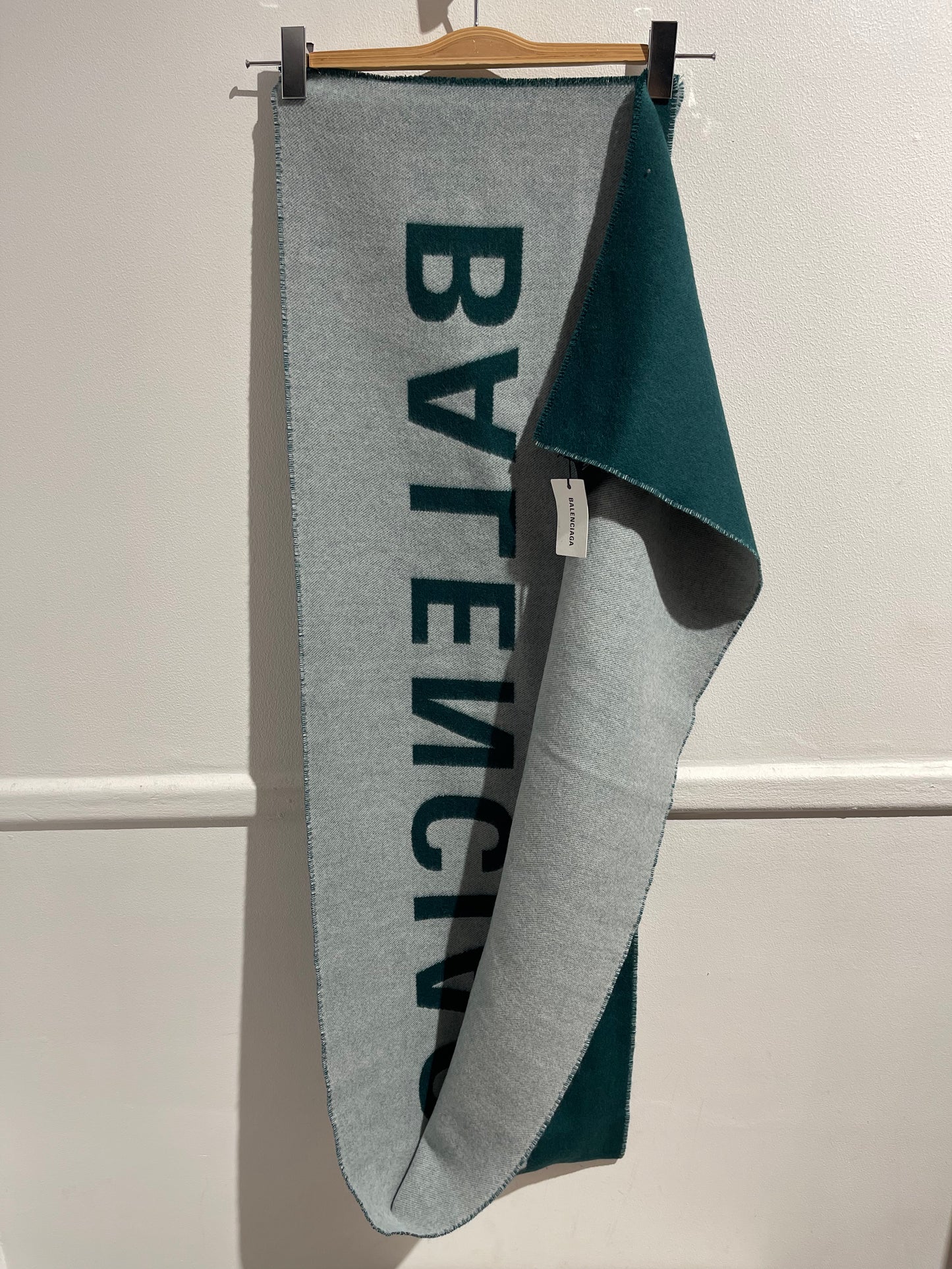 Echarpe Balenciaga verte