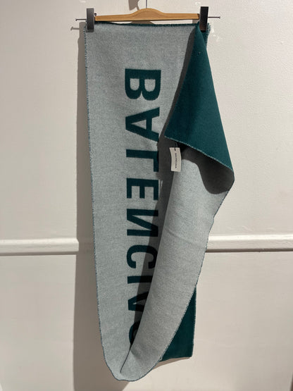Echarpe Balenciaga verte