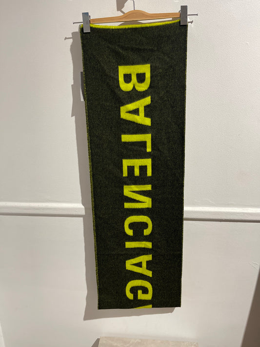 Echarpe Balenciaga jaune