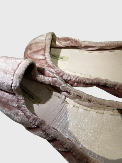 Ballerines Miu Miu rose T.38