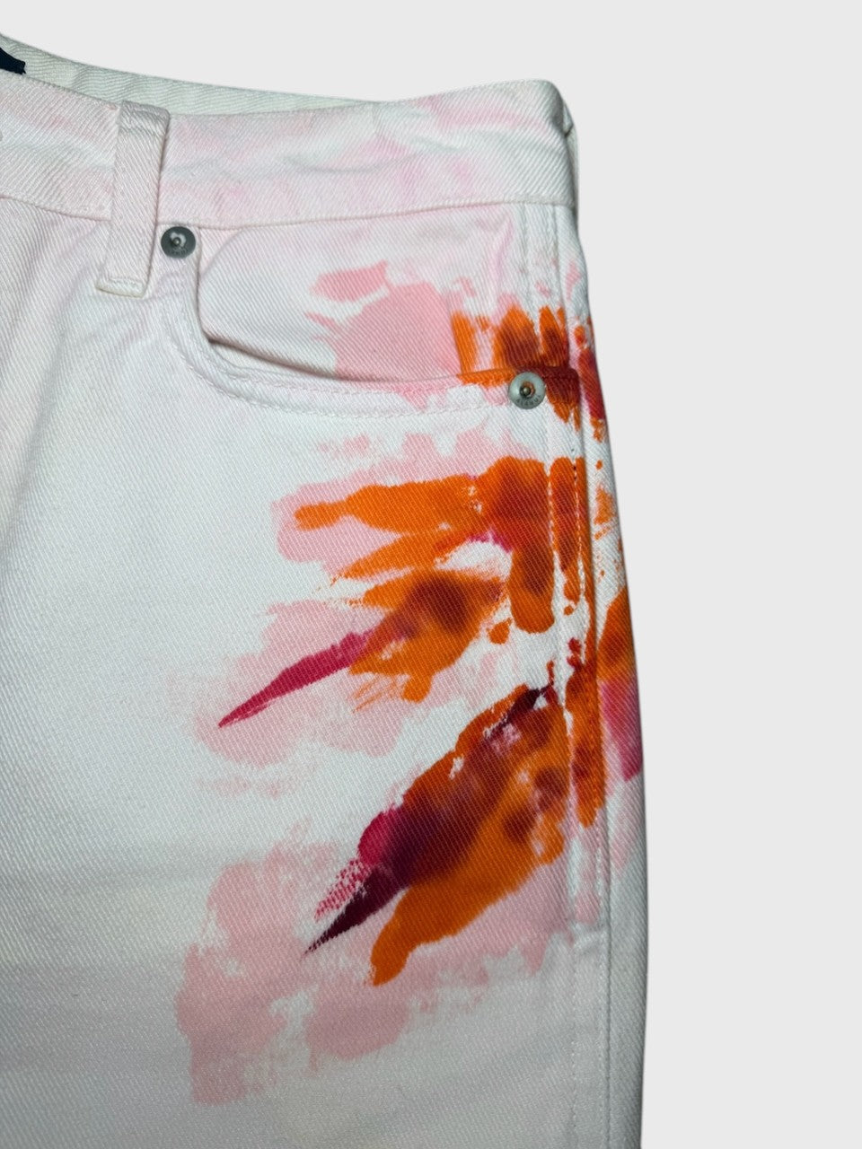 Jeans Alanui orange T.29
