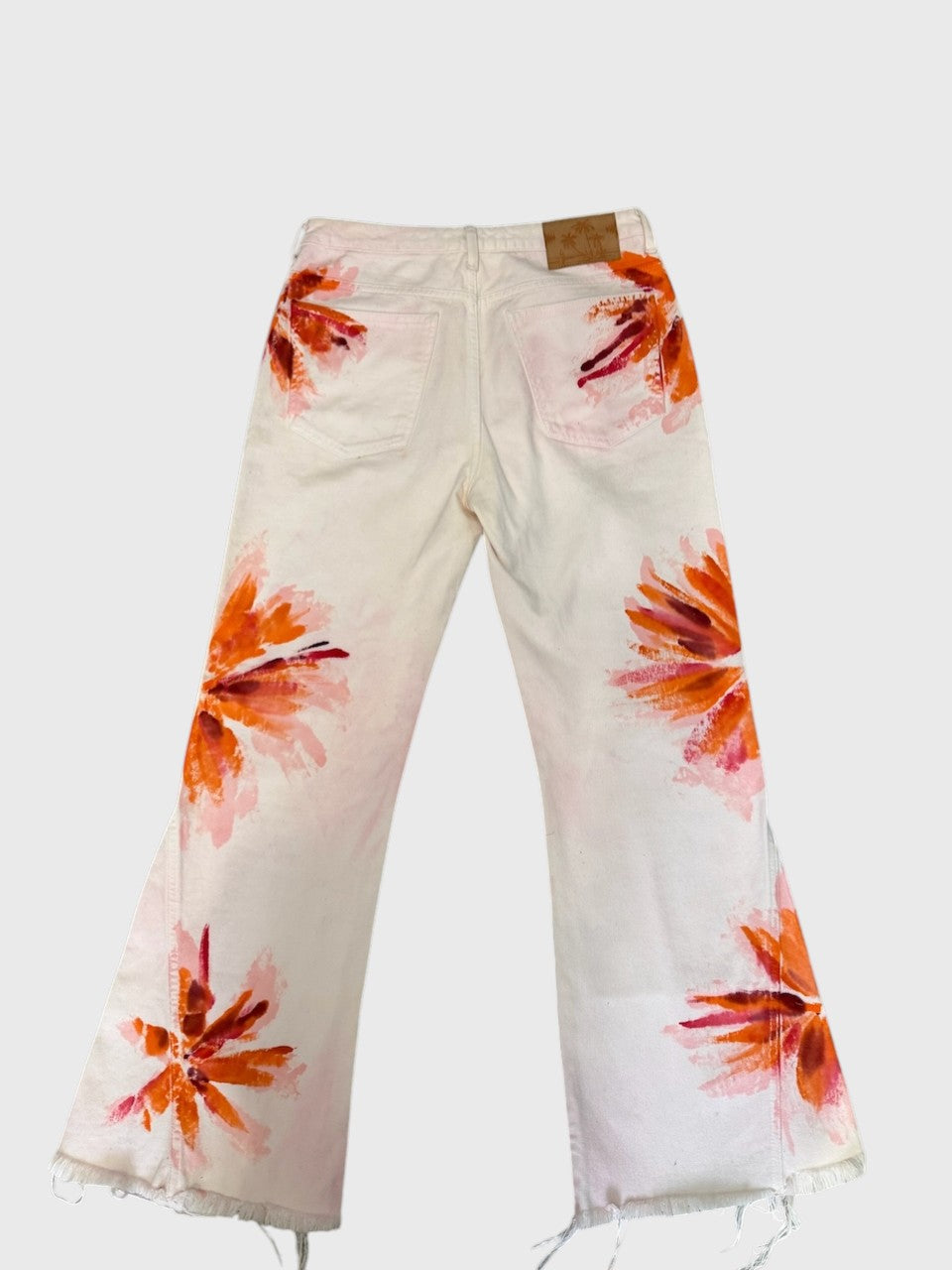 Jeans Alanui orange T.29