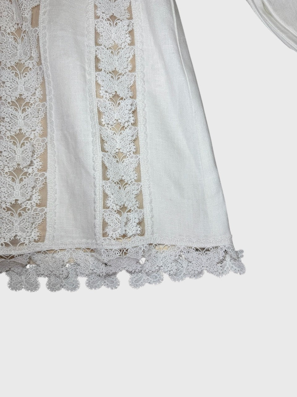 Robe Zimmermann blanche T.1