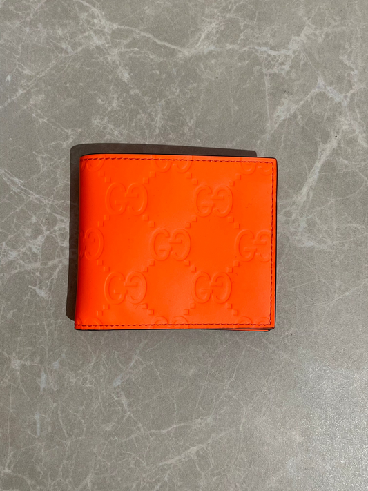 Portefeuille Gucci orange
