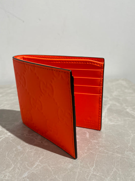Portefeuille Gucci orange