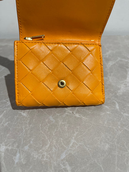 Porte-monnaie Bottega Veneta orange