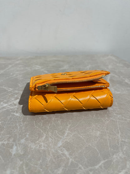 Porte-monnaie Bottega Veneta orange