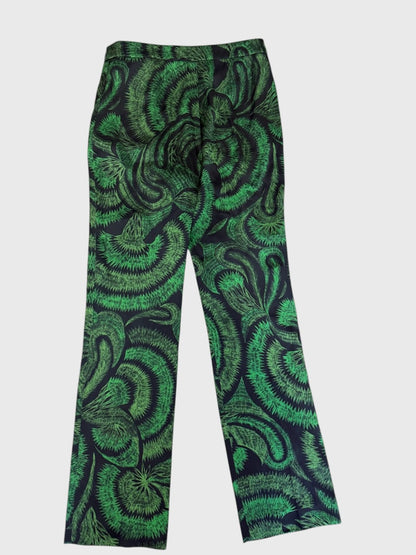 Pantalon Dries Van Noten vert T.38