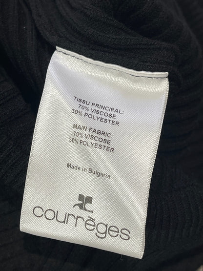 Jupe Courrèges noire T.M