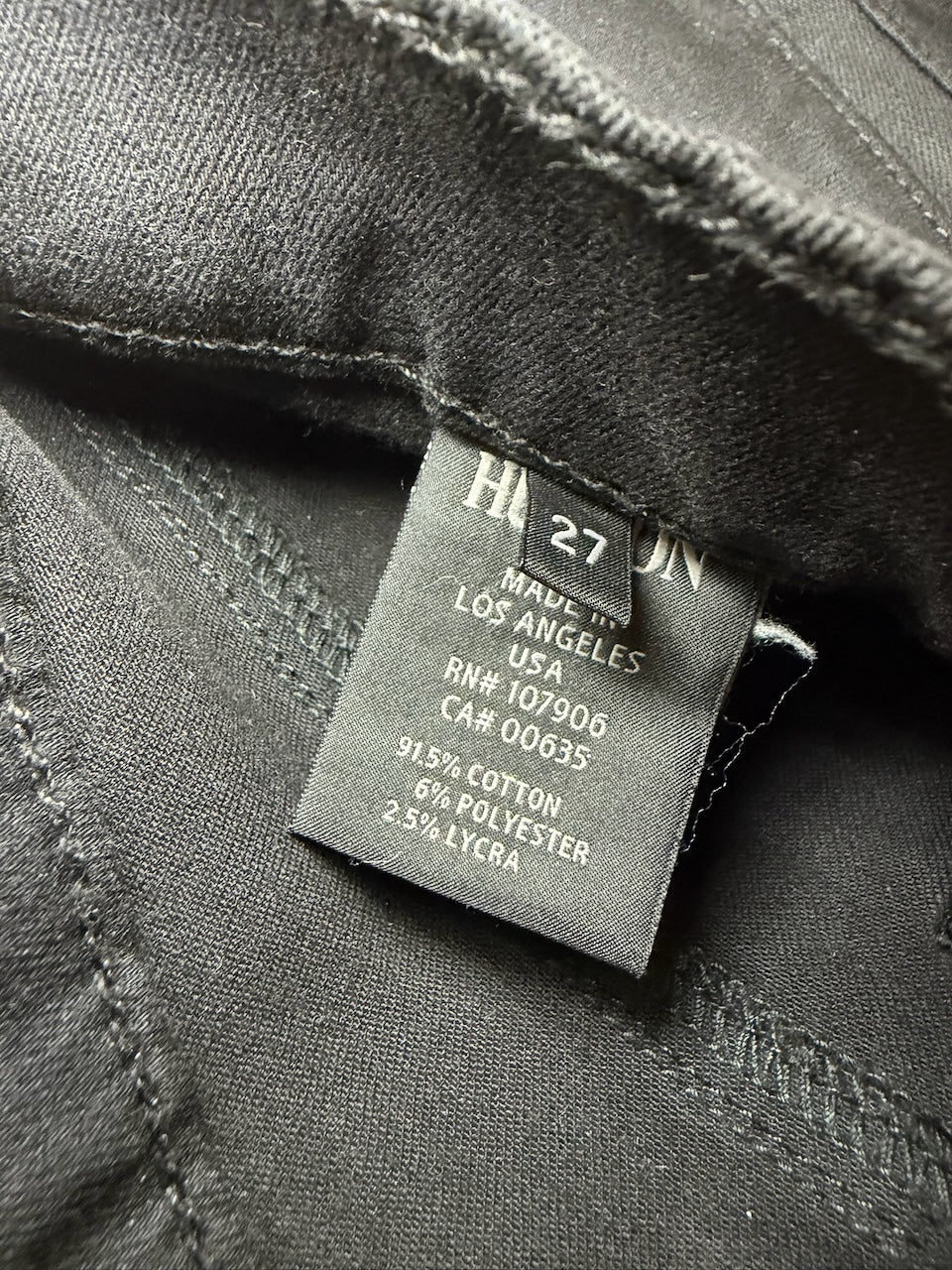 Jeans Husdon noir T.27