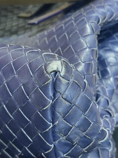 Sac Bottega Veneta Roma bleu marine