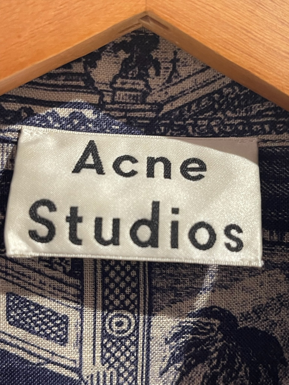 Robe Acne Studios bleue T.32