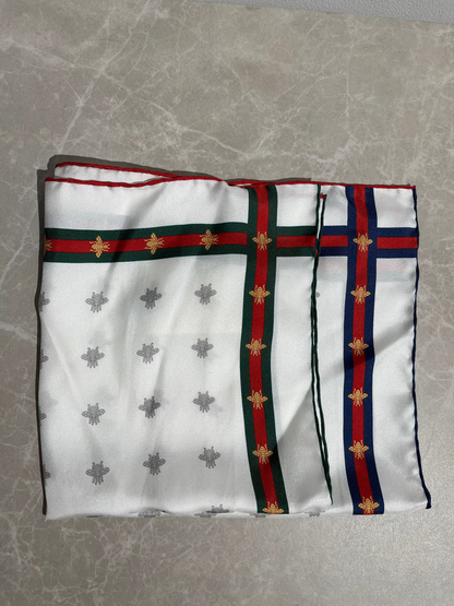 Foulard Gucci blanc