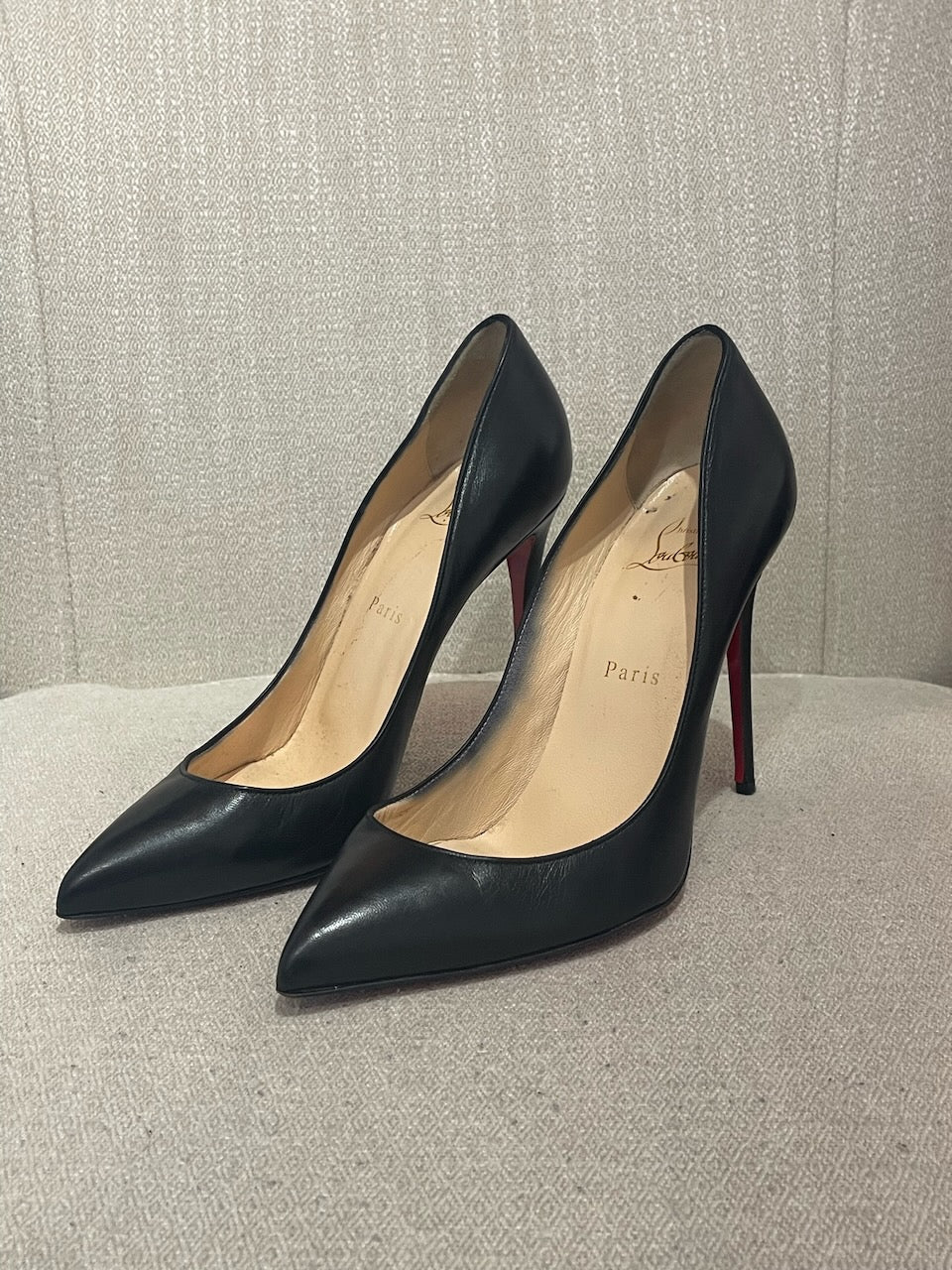 Escarpins shop noirs louboutin