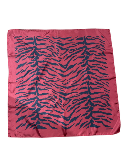 Foulard Saint Laurent rouge