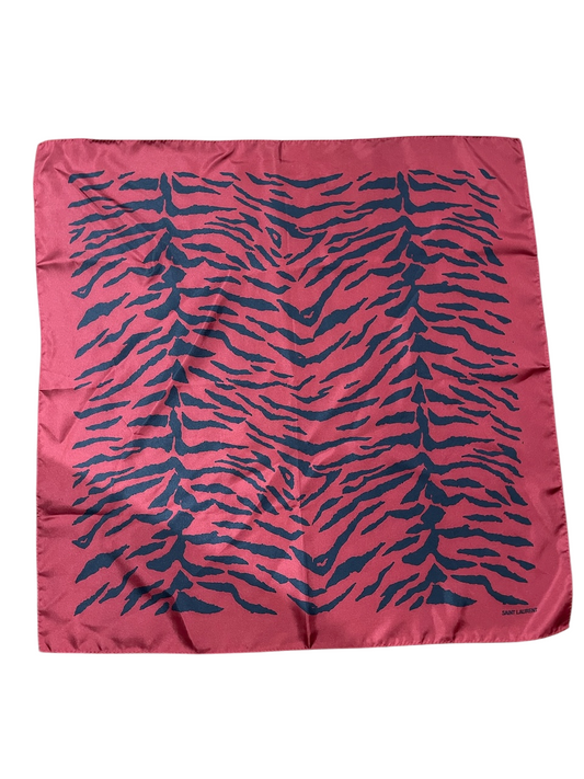 Foulard Saint Laurent rouge