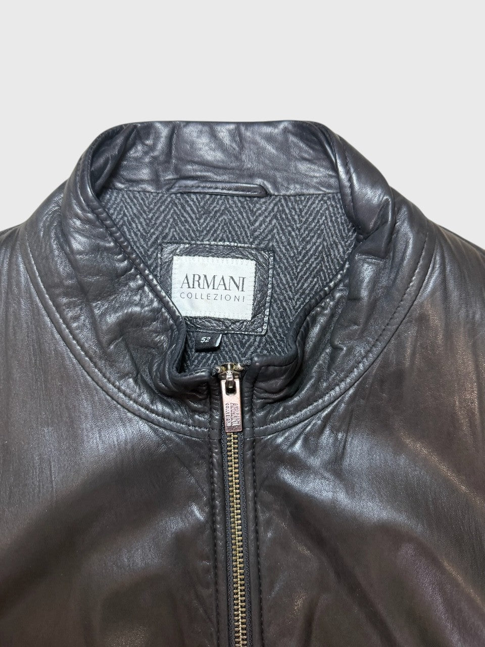 Blouson Armani noir T.52