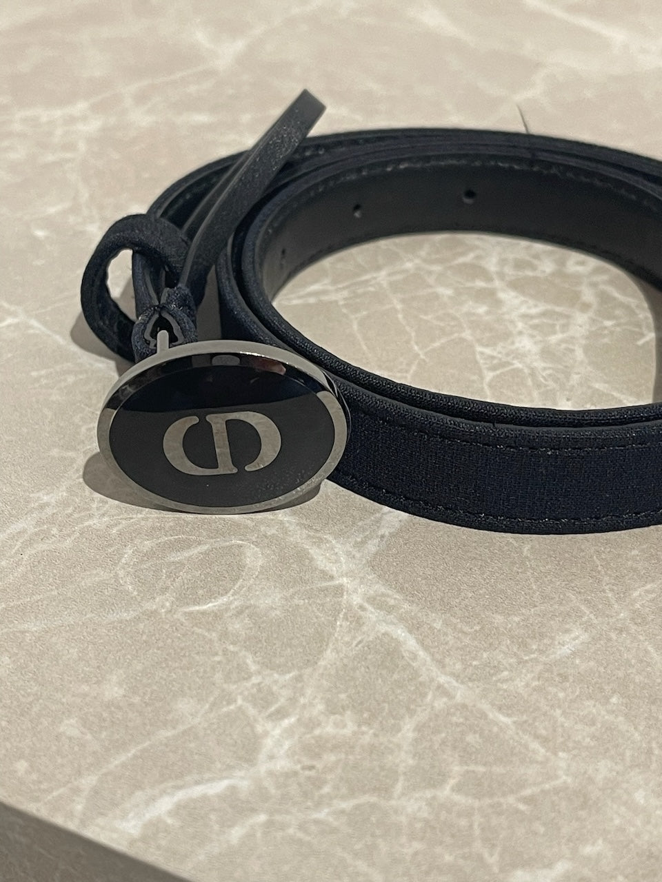 Ceinture Dior noire T.65 NEUVE