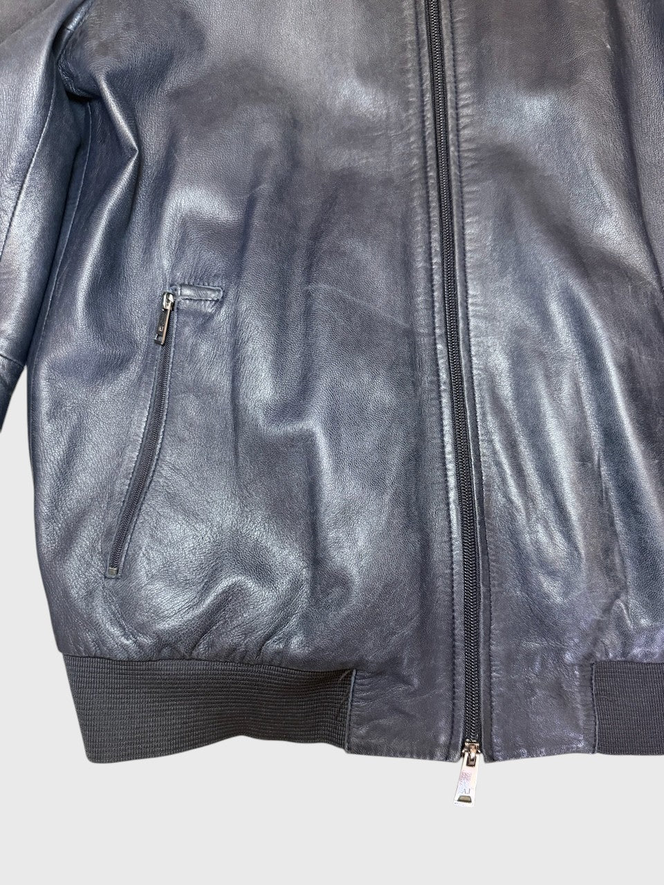Blouson Armani bleu marine T.52