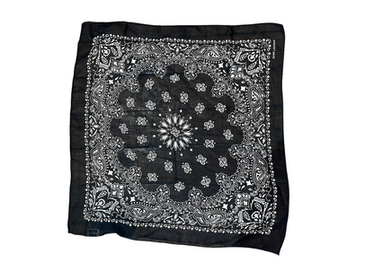 Foulard Saint Laurent noir