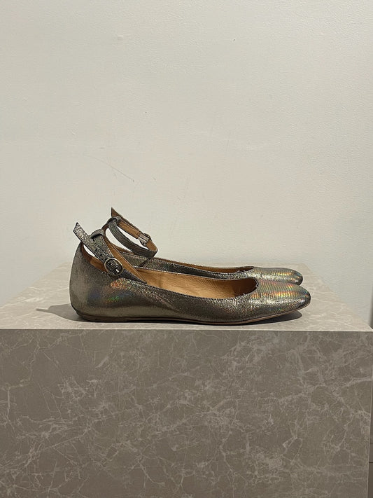 Ballerines Isabel Marant argentées T.38