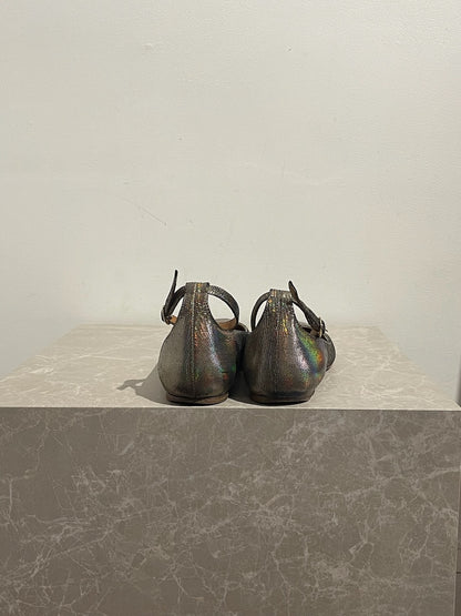 Ballerines Isabel Marant argentées T.38