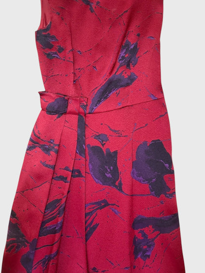 Robe Carolina Herrara rouge T.34