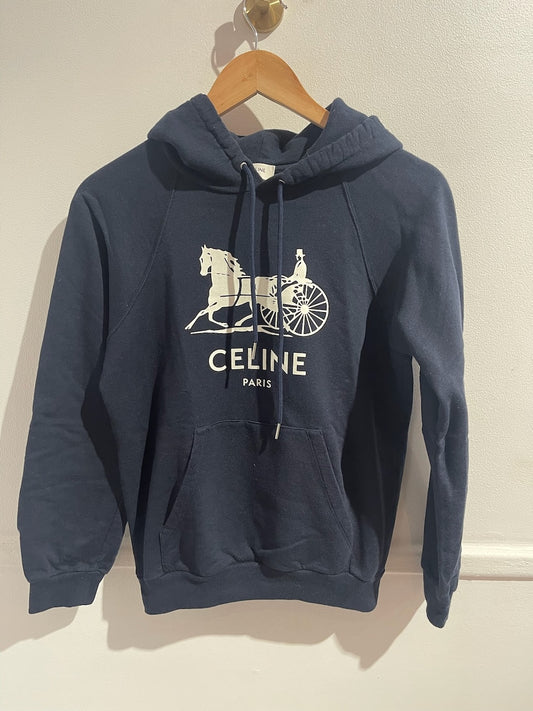 Sweat Celine bleu marine T.M