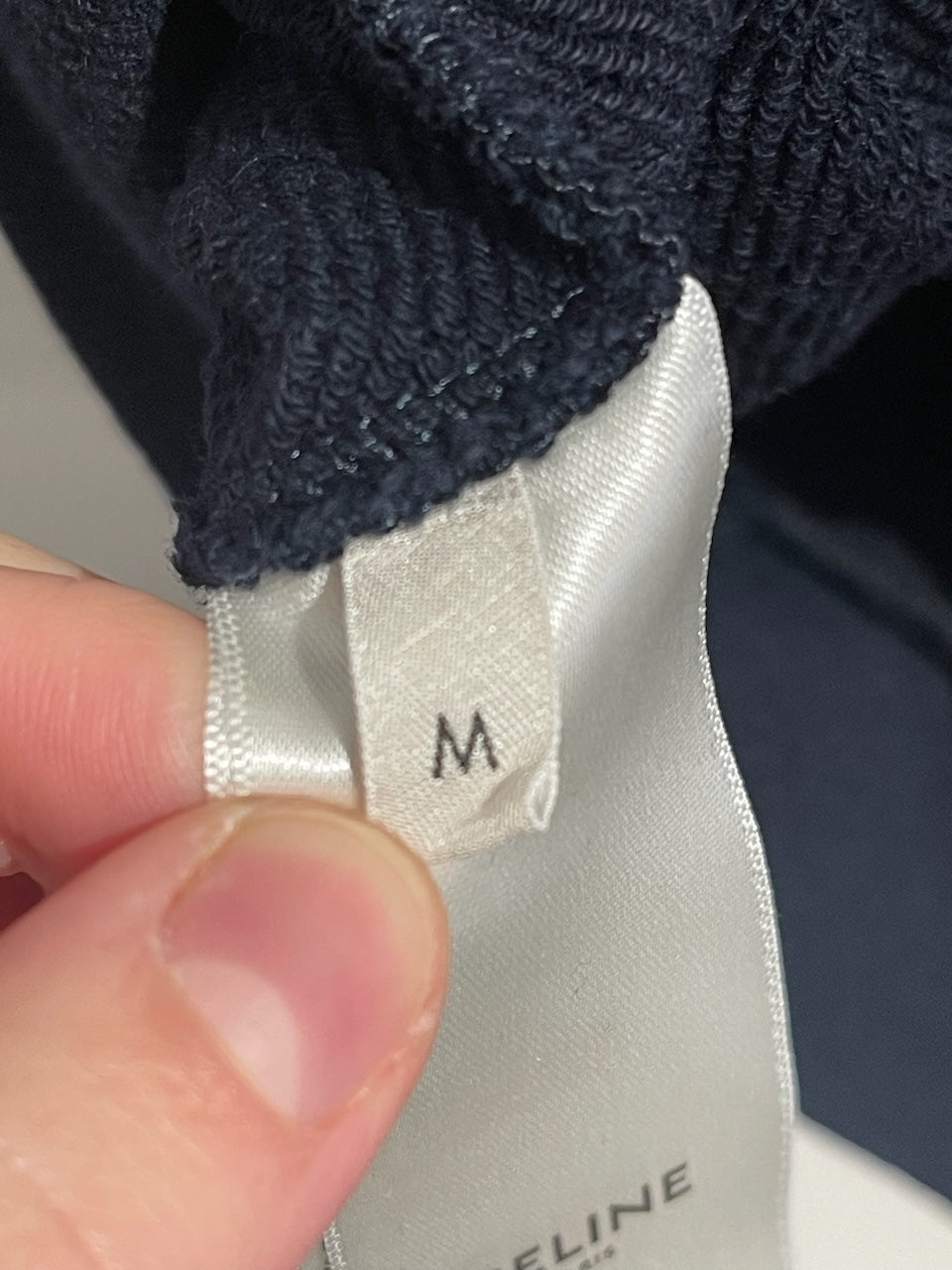 Sweat Celine bleu marine T.M