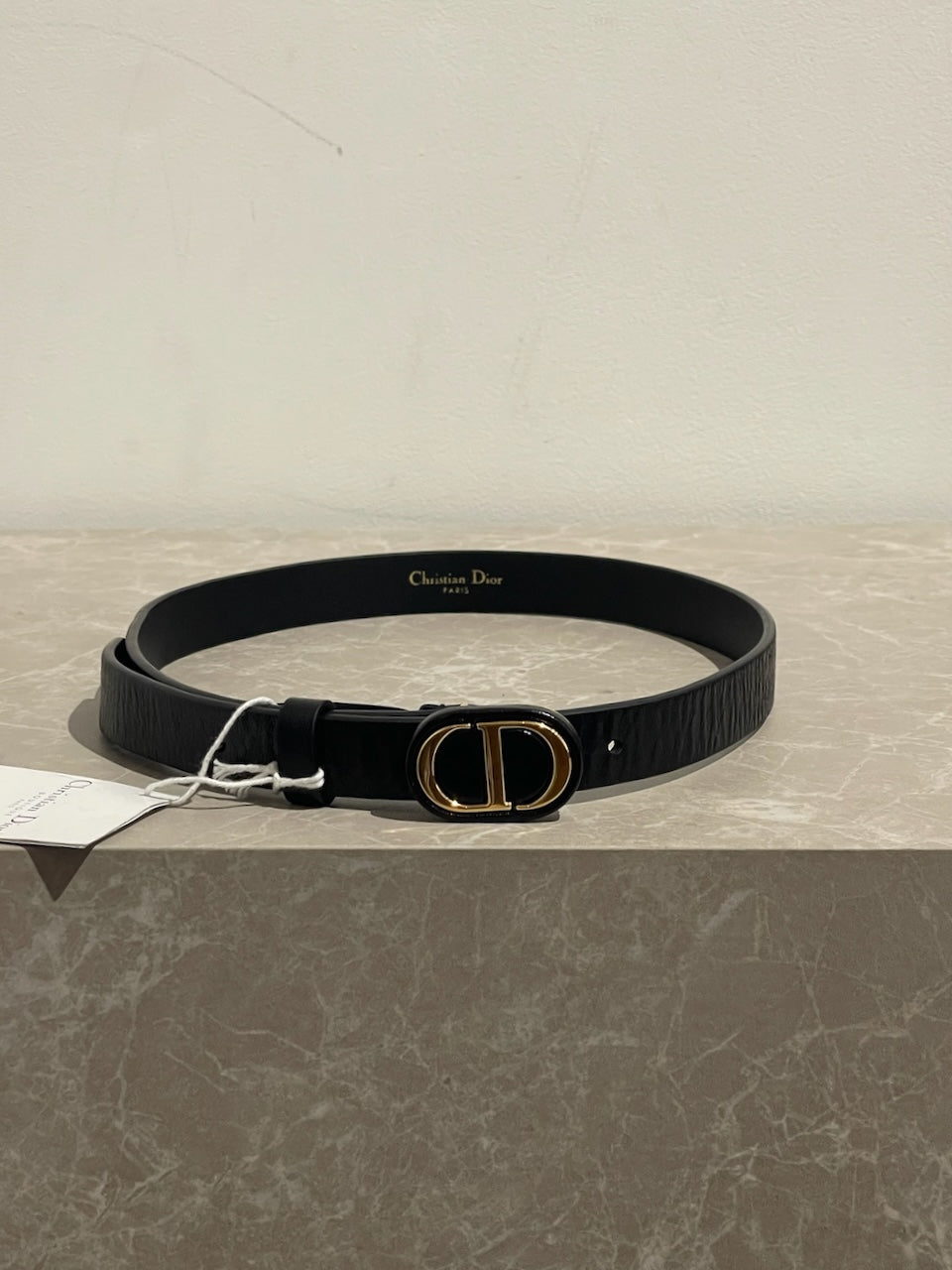 Ceinture Dior noire T.65 NEUVE