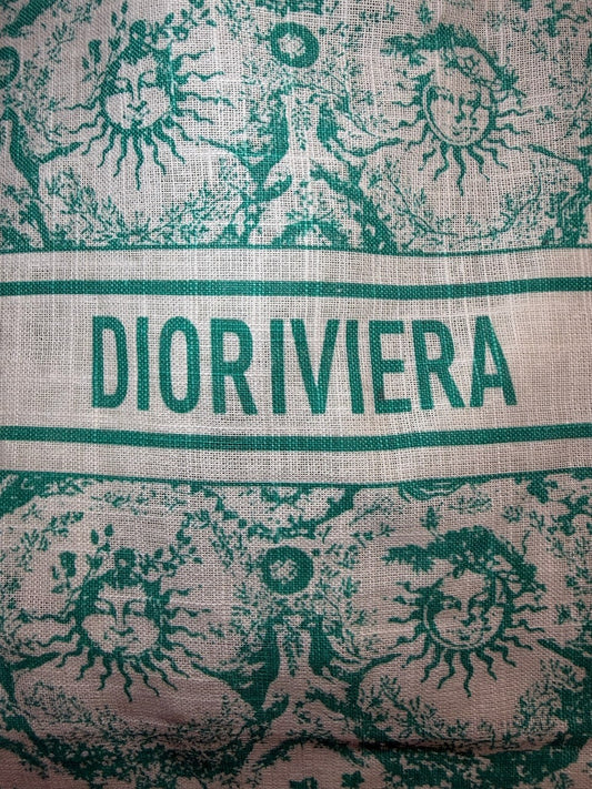 Sac Dior Dioriviera vert