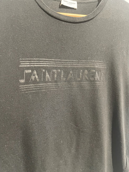 T-shirt Saint Laurent noir T.XS