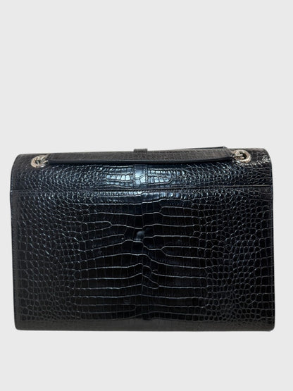 Sac Saint Laurent Enveloppe noir