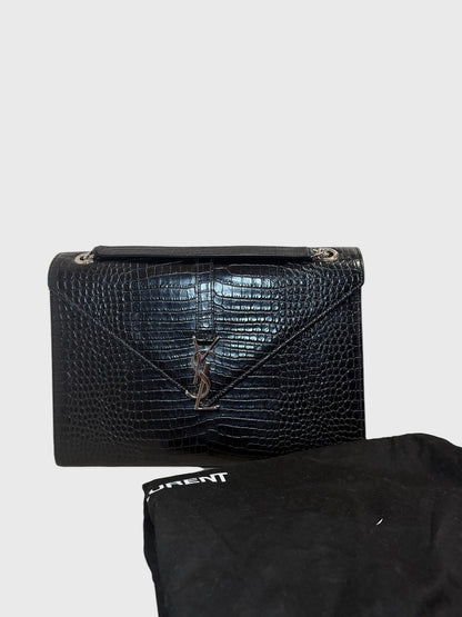 Sac Saint Laurent Enveloppe noir