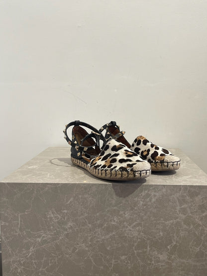 Espadrilles Valentino léopard T.37