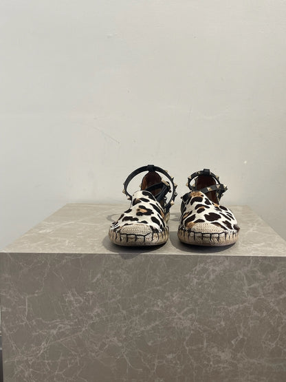 Espadrilles Valentino léopard T.37