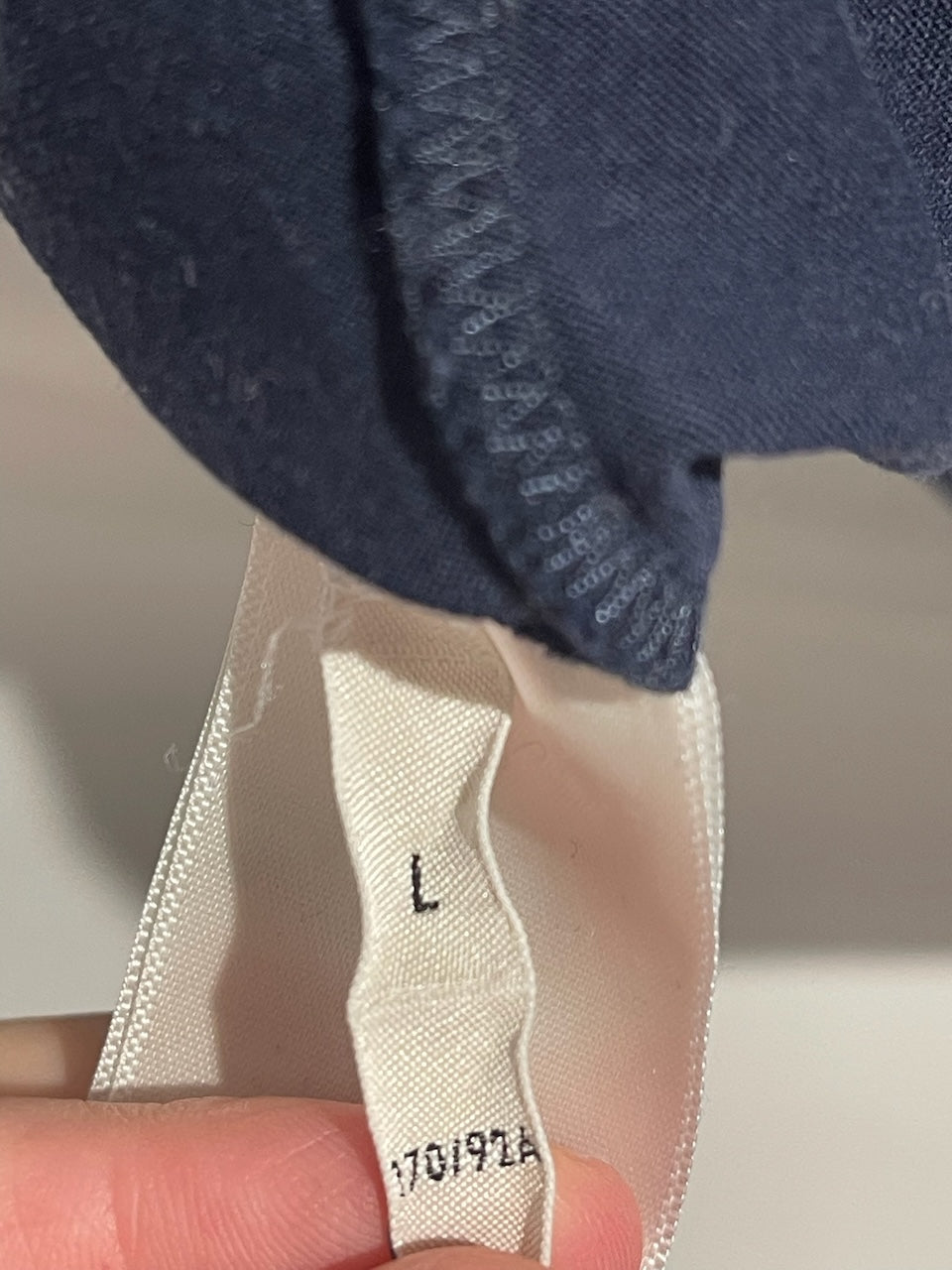 T-shirt Celine bleu marine T.L