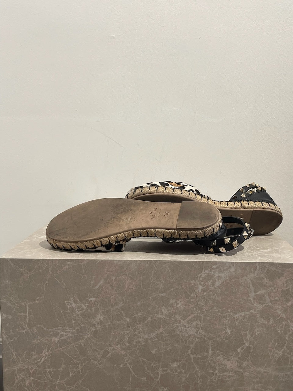 Espadrilles Valentino léopard T.37