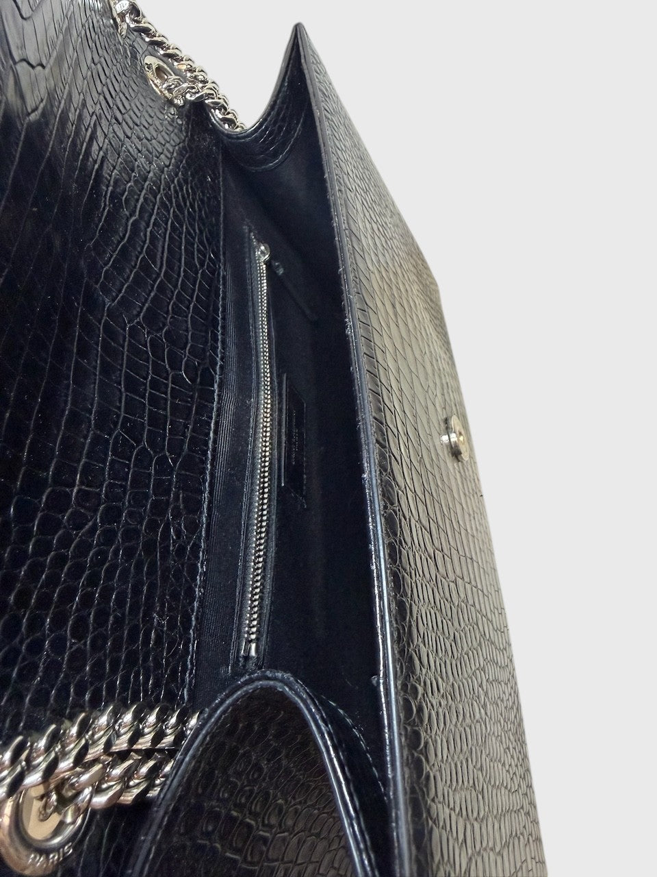 Sac Saint Laurent Enveloppe noir