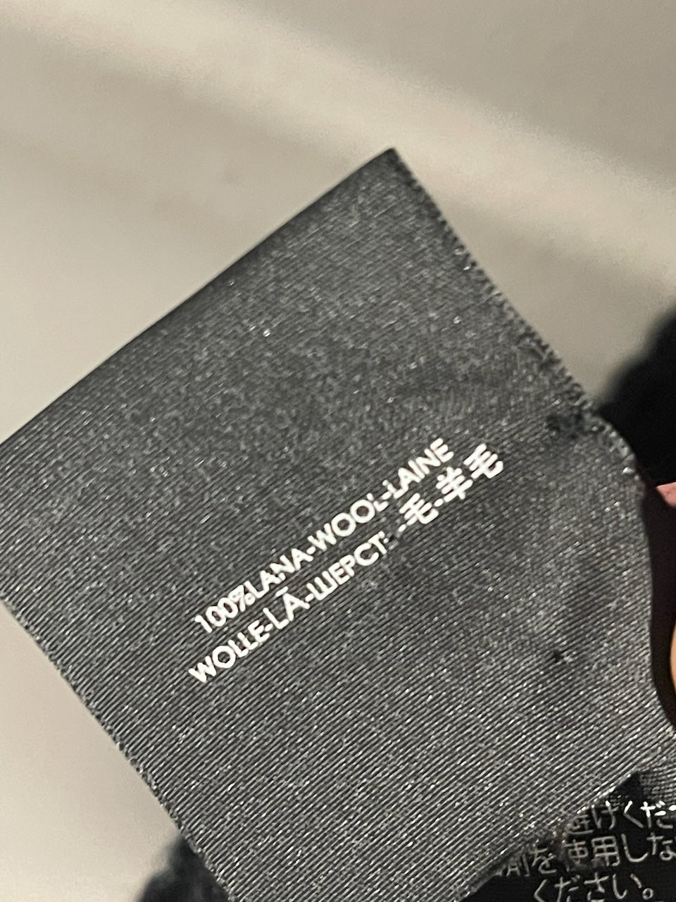 Echarpe Saint Laurent noire