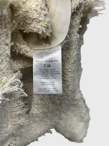 Veste Lanvin écrue T.38