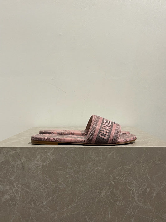 Mules Dior Dway rose T.37