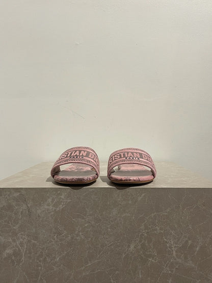 Mules Dior Dway rose T.37