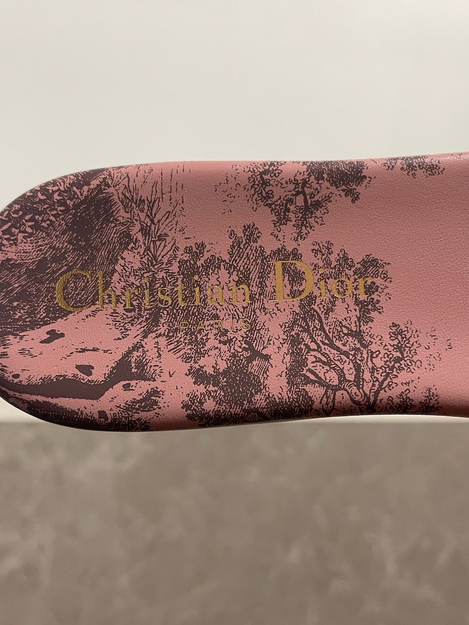 Mules Dior Dway rose T.37