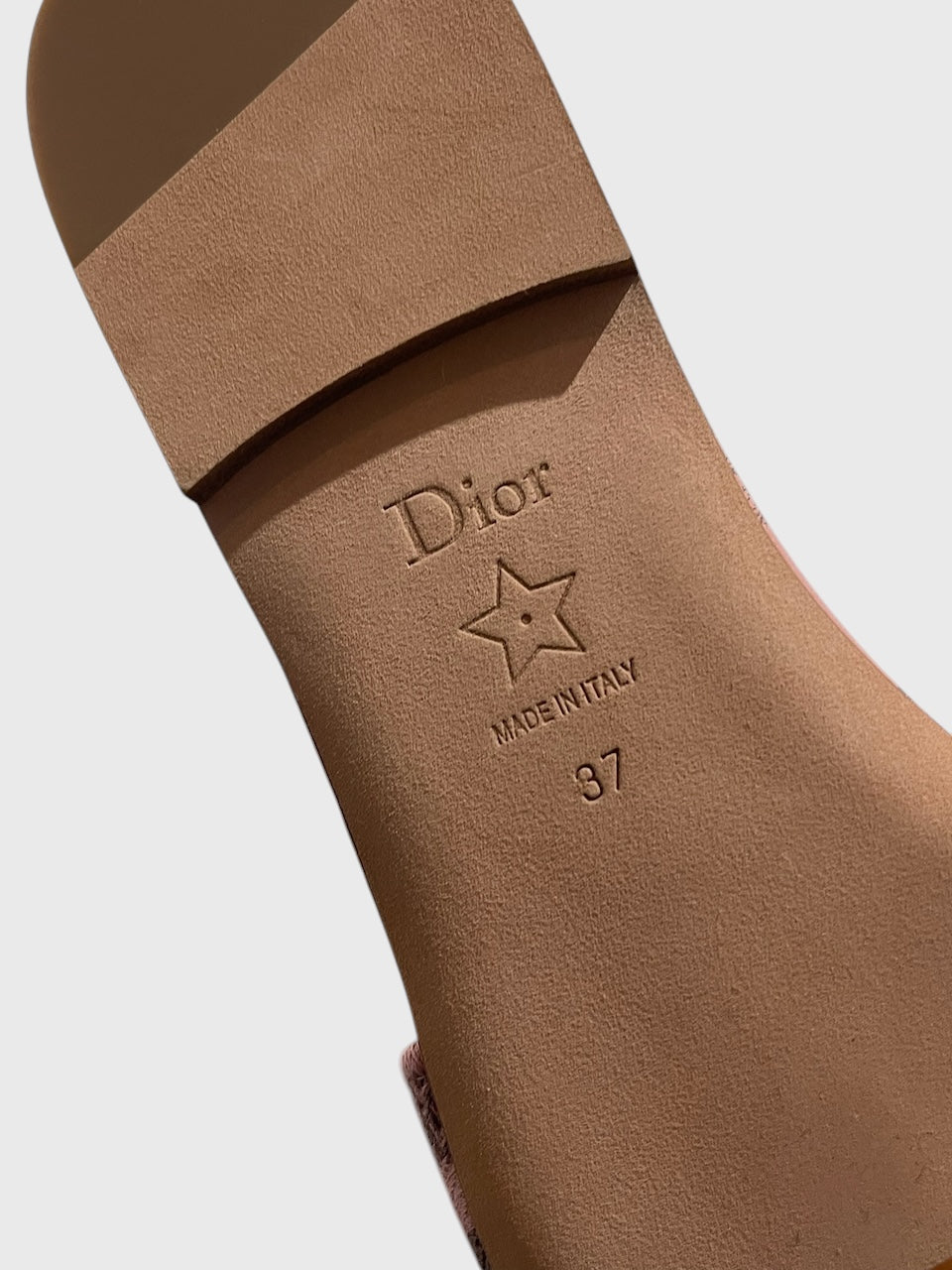 Mules Dior Dway rose T.37