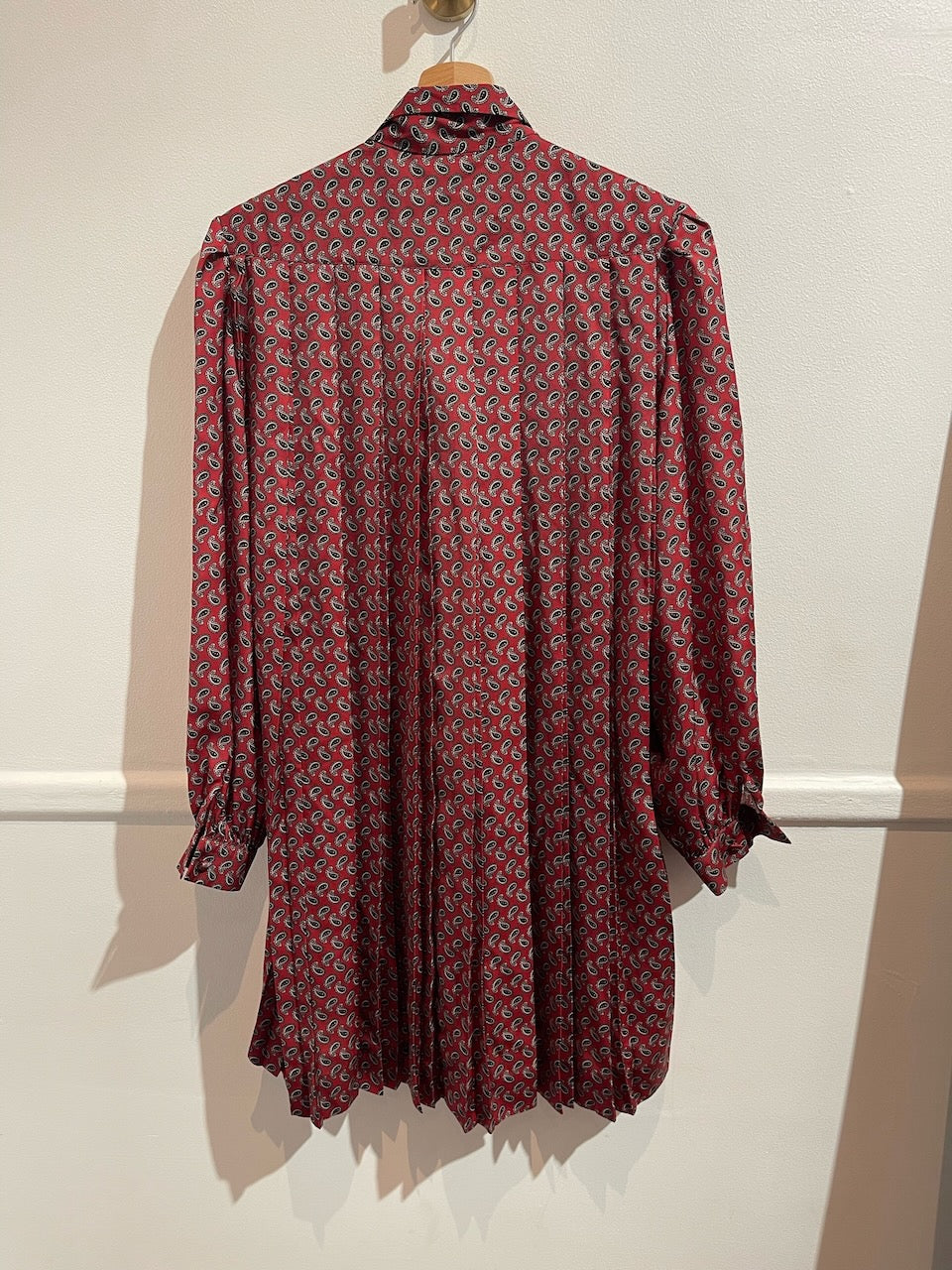 Robe Balenciaga bordeaux T.40