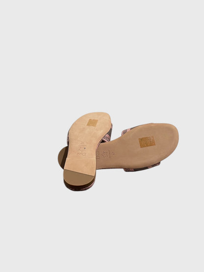 Mules Dior Dway rose T.37