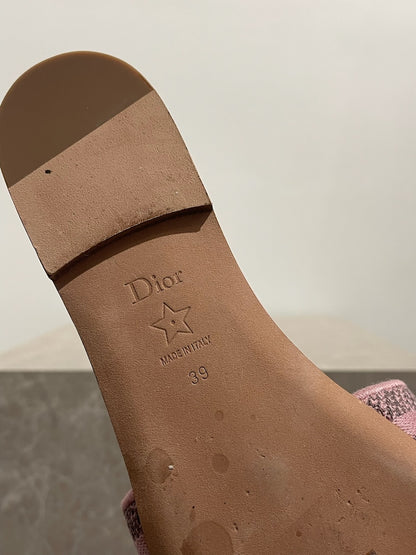 Mules Dior Dway rose T.39