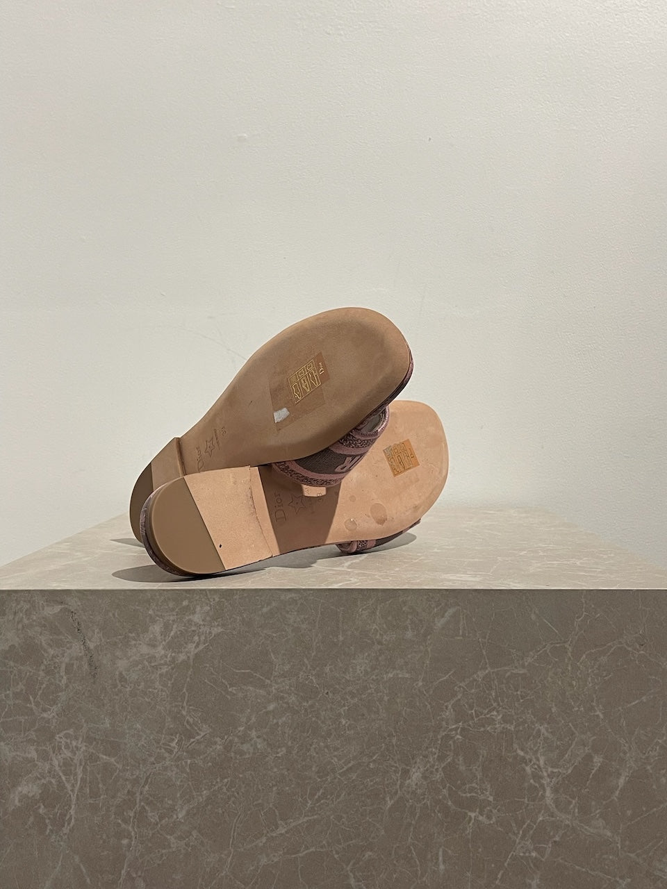 Mules Dior Dway rose T.39